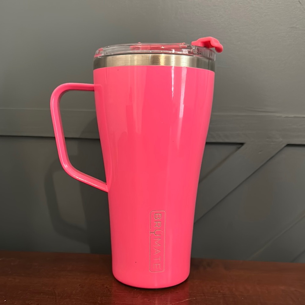 BrüMate Pink Travel Mug
